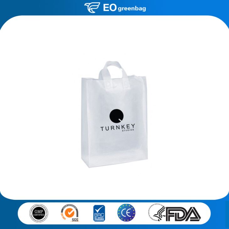 HDPE Shopping Bag with Loop Handle
