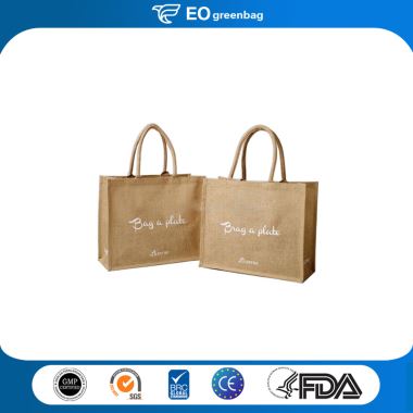 Linen Shopping Bag with Printing